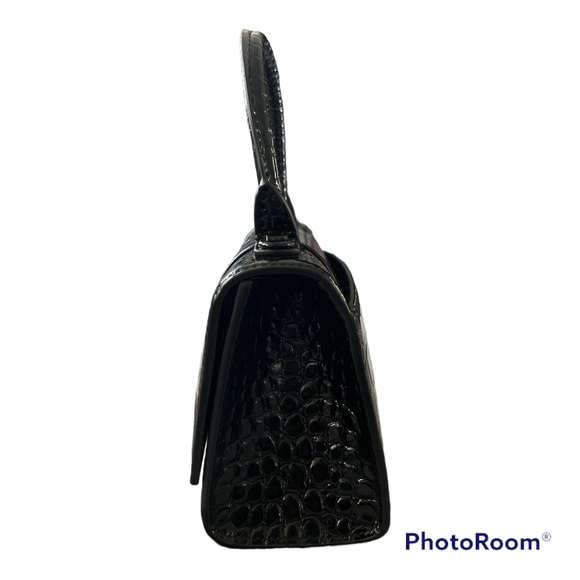 Prestine condition AUTHENTIC Balenciaga Hourglass XS Crocodile purse. - Picture 4 of 6